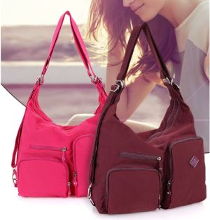 Borsa per il corpo in tessuto in tessuto in nylon