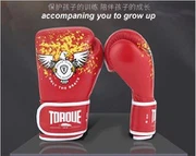 Guanti da boxe sportivi in pelle per bambini